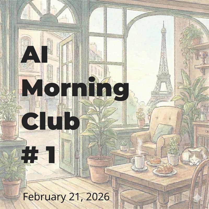 Cover Image for AI Morning Club #1 : Meet - Share - Learn