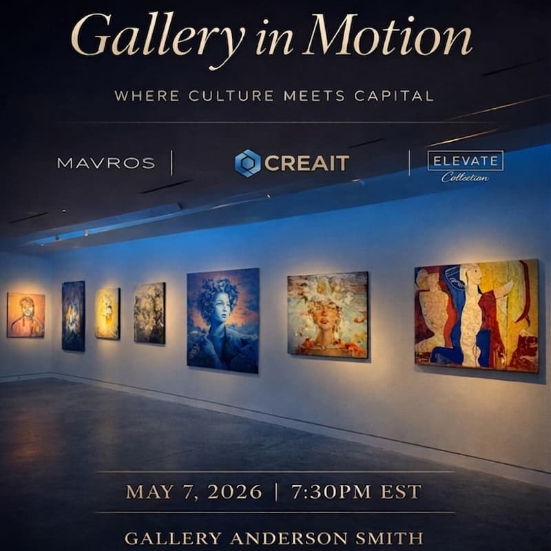 Cover Image for CREATOR WEALTH SUMMIT: Gallery In Motion