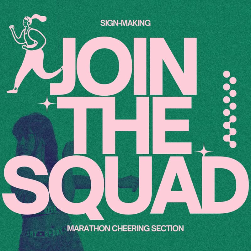 Cover Image for Sign-Making & Marathon Cheering Section