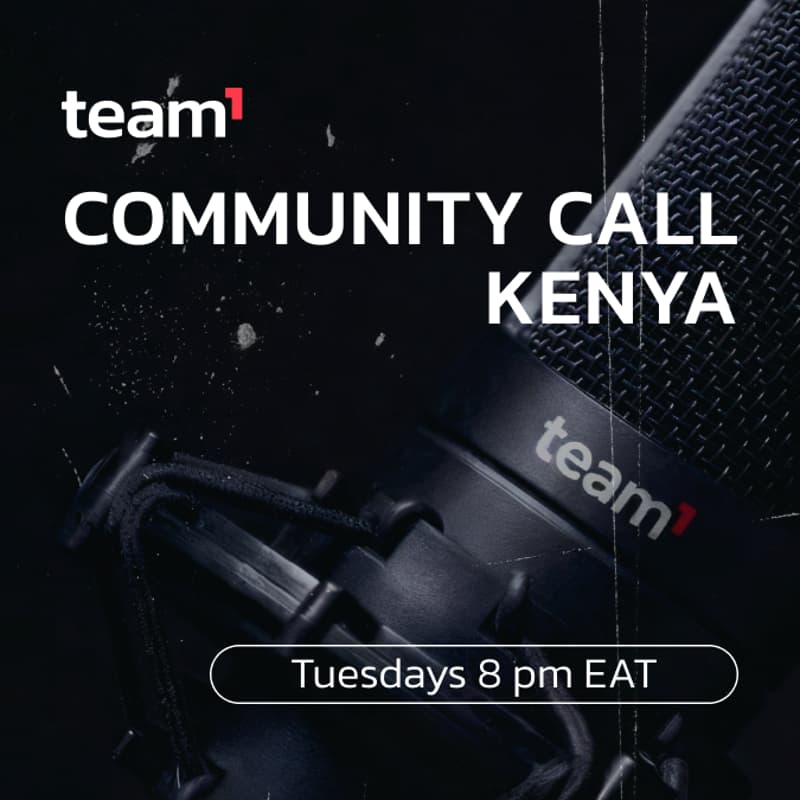 Cover Image for Team1 Africa Community call