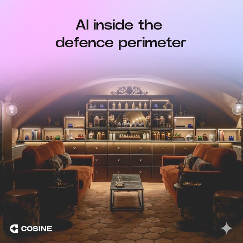 Cover Image for AI inside the defence perimeter
