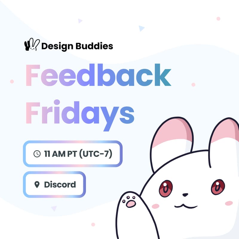 Cover Image for Design Feedback Friday!