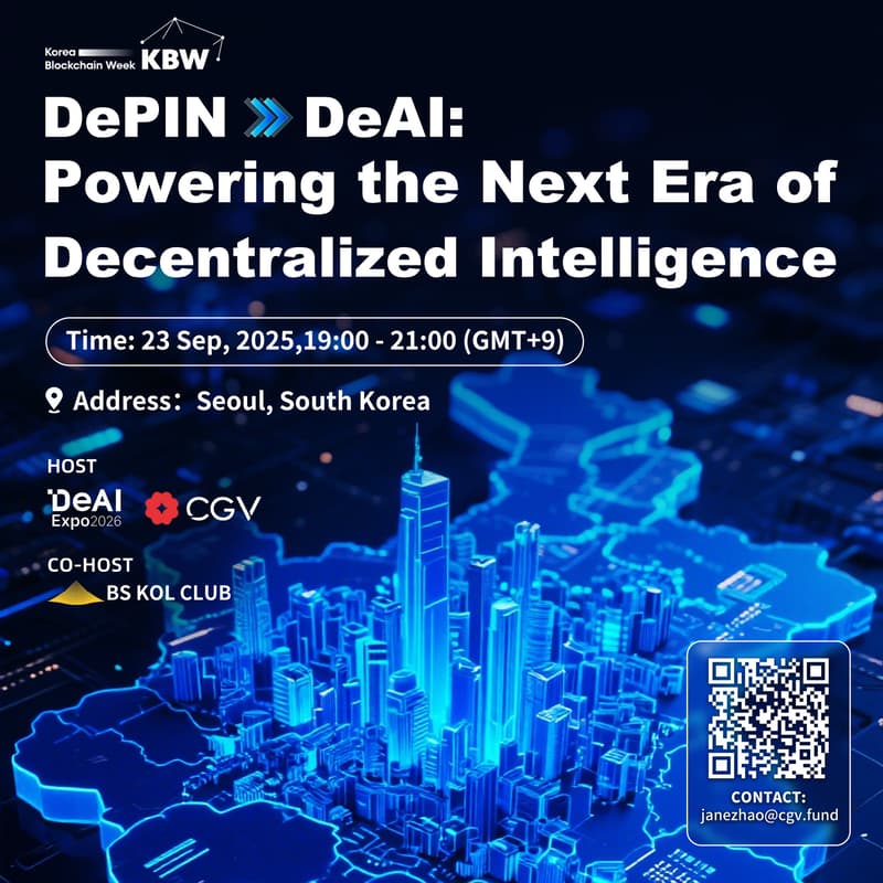 Cover Image for DePIN → DeAI: Powering the Next Era of Decentralized Intelligence