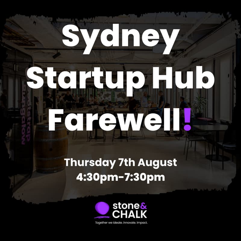 Cover Image for Sydney Startup Hub Farewell