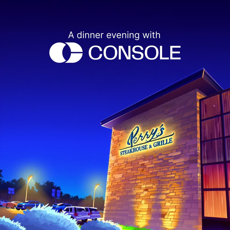 Cover Image for A Private Dinner with Console @ Gartner IAM