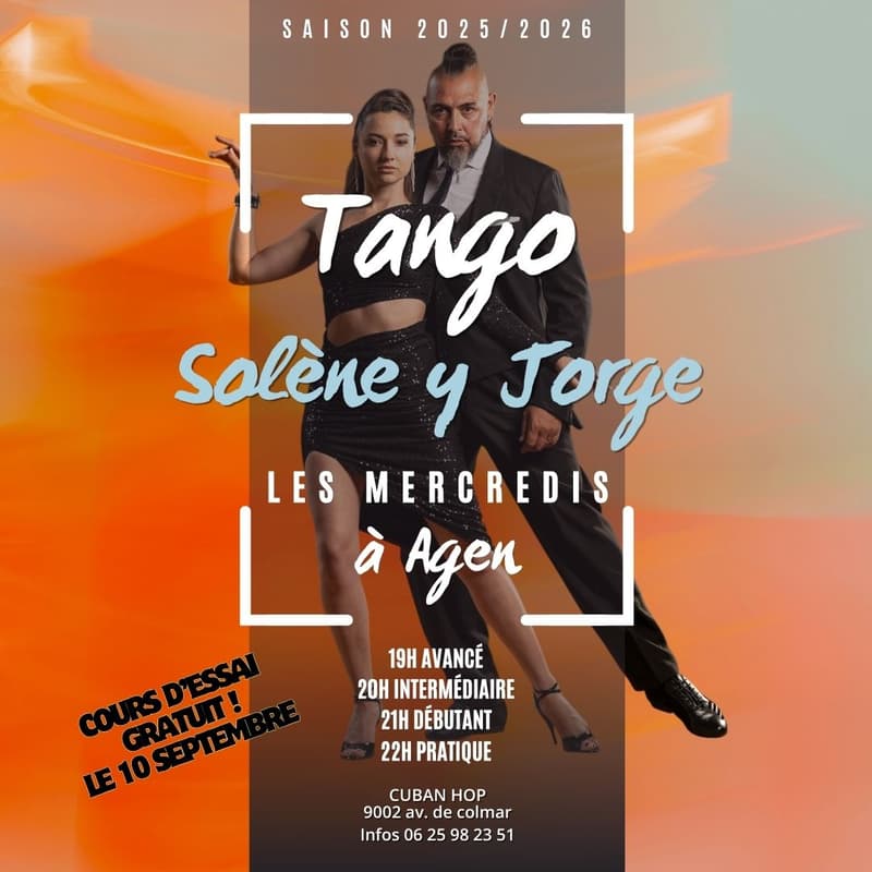 Cover Image for Cours Tango Agen