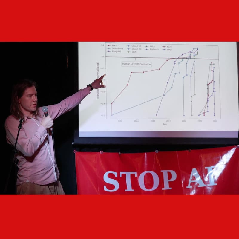Cover Image for Stop AI Presentation