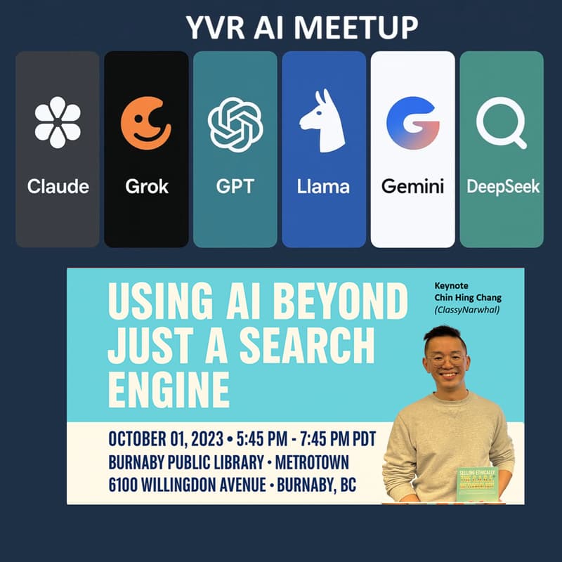 Cover Image for YVR AI Kickoff event - Burnaby & Tricities