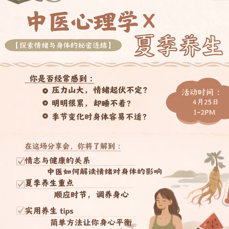 Cover Image for TCM & psychological well-being/中医与心理情绪健康
