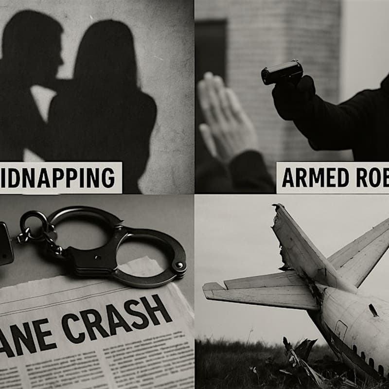 Cover Image for Three Lives in One: A Survivor’s Tale - From Armed Robbery and a Plane Crash to a Kidnapping