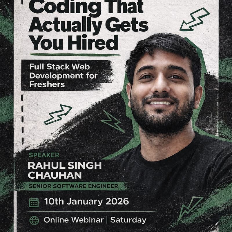 Cover Image for Coding That Actually Gets You Hired: Full Stack Web Dev for Freshers