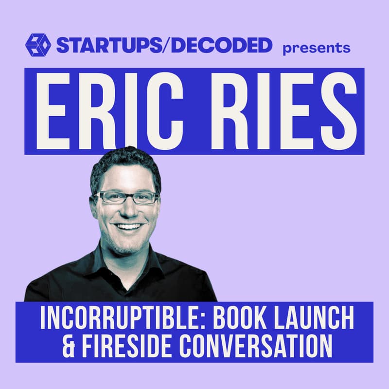 Cover Image for Eric Ries - Exclusive: New Book Launch