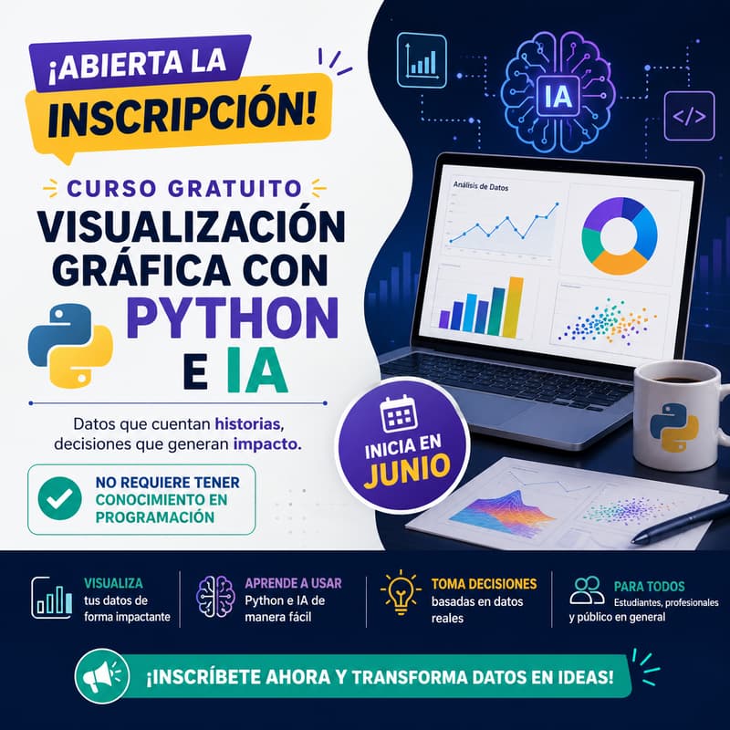 Cover Image for CURSO GRÁFICAS CON PYTHON + IA