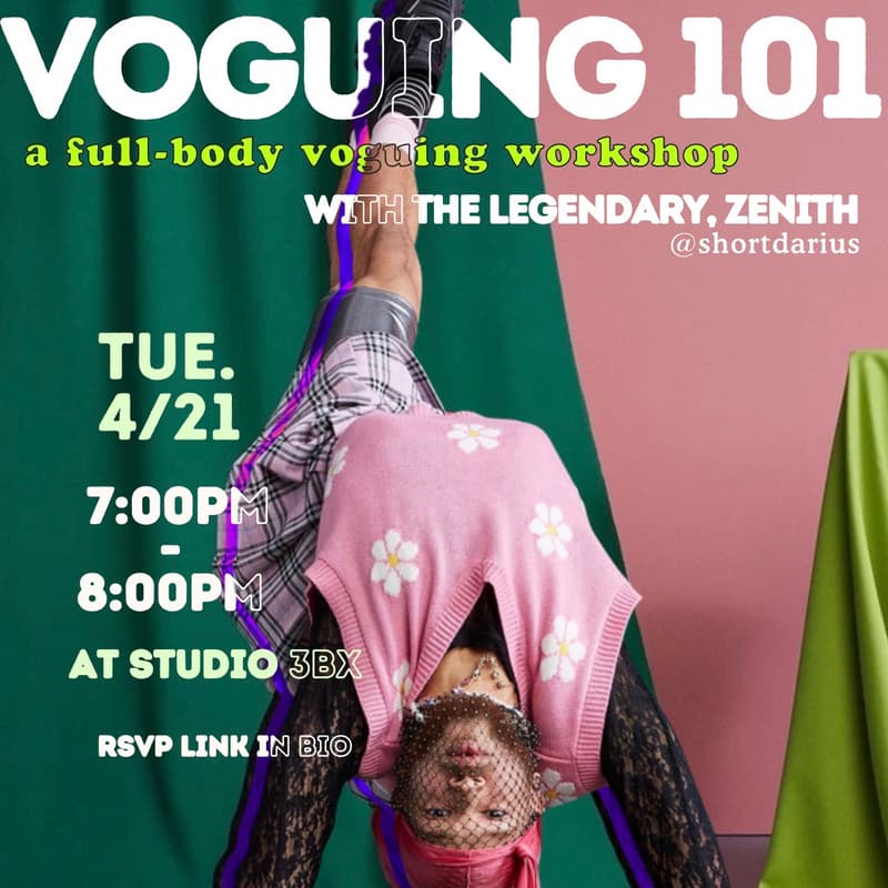 Cover Image for 🪩 voguing 101 w/ zenith 🪩