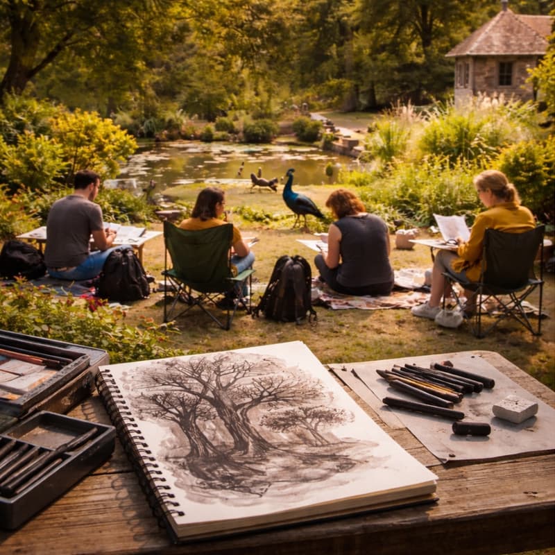 Cover Image for Charcoal in the Garden