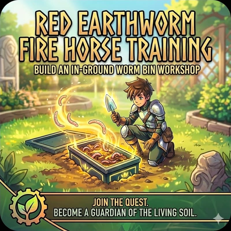 Cover Image for 🔥 Red Earthworm Fire Horse Training: The Subterranean Covenant 🌿