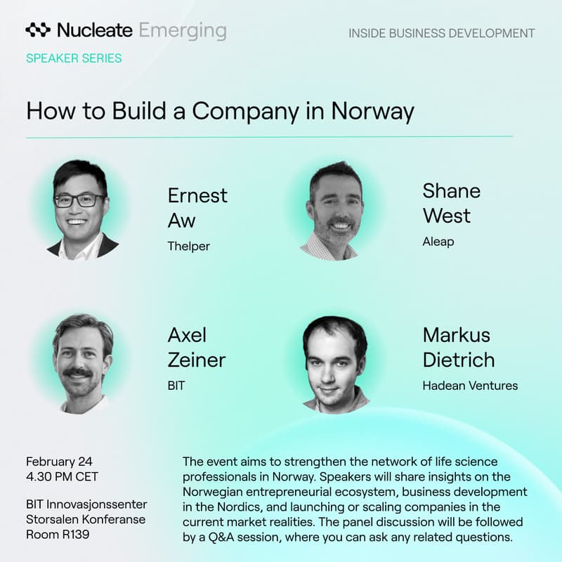 Cover Image for Nucleate Emerging Presents: Inside Business Development in Norway