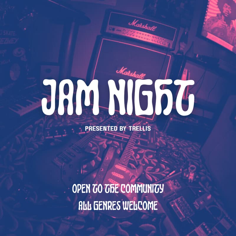 Cover Image for Jam Night - Presented by Trellis
