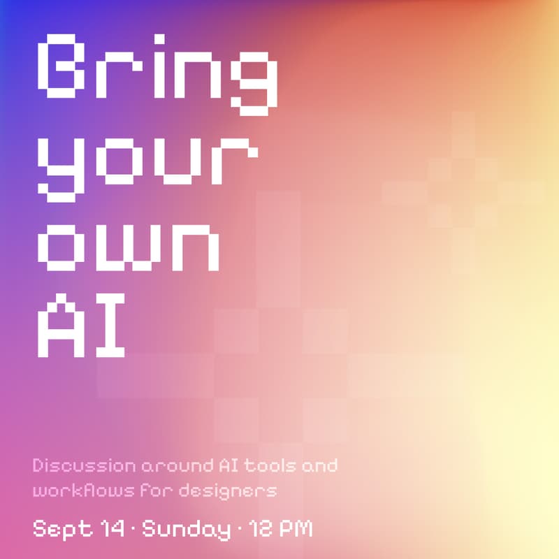 Cover Image for Bring your own AI