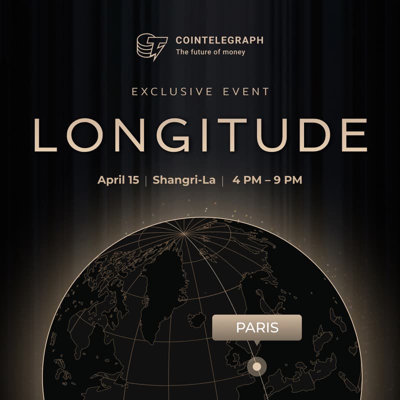 Cover Image for LONGITUDE by Cointelegraph, 9th edition