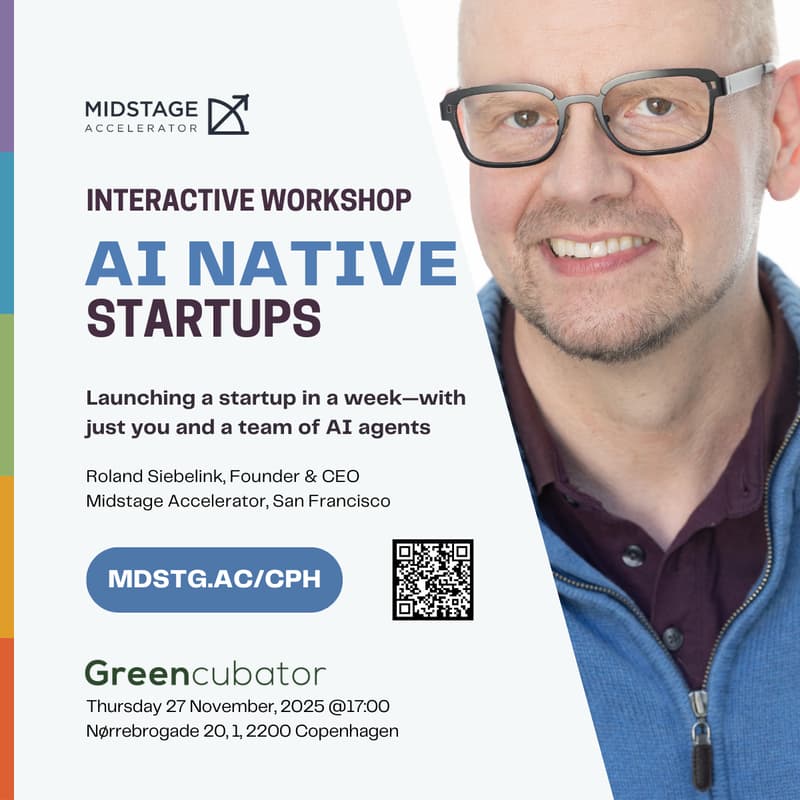 Cover Image for AI-Native Startup Workshop / de ægte AI-drevet startup