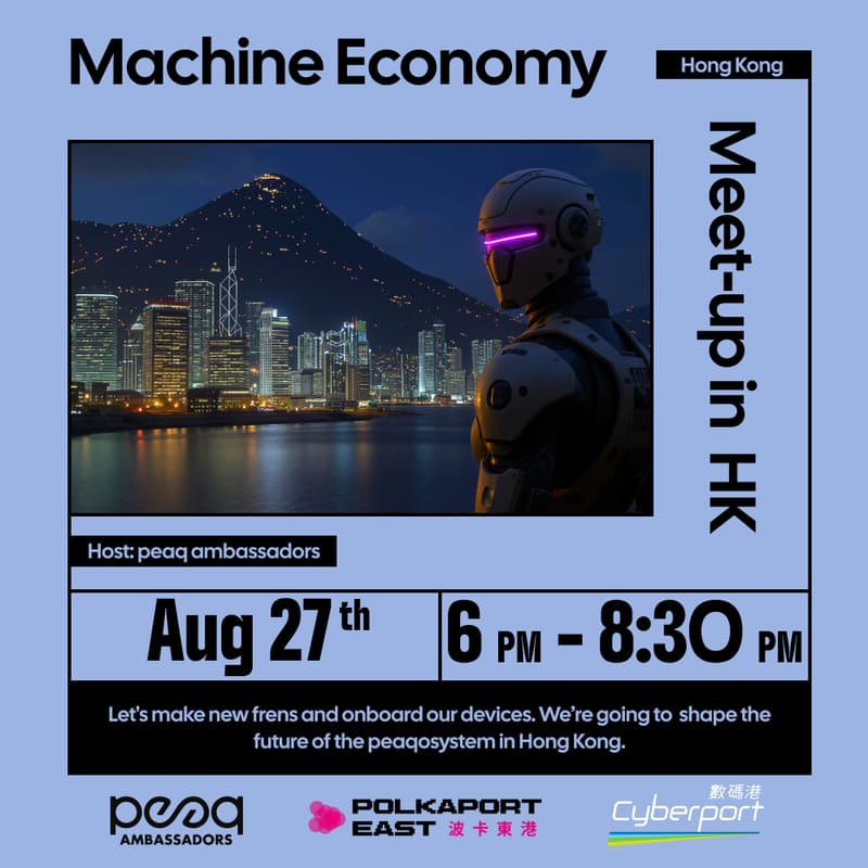 Cover Image for Machine Economy Meetup - Hong Kong
