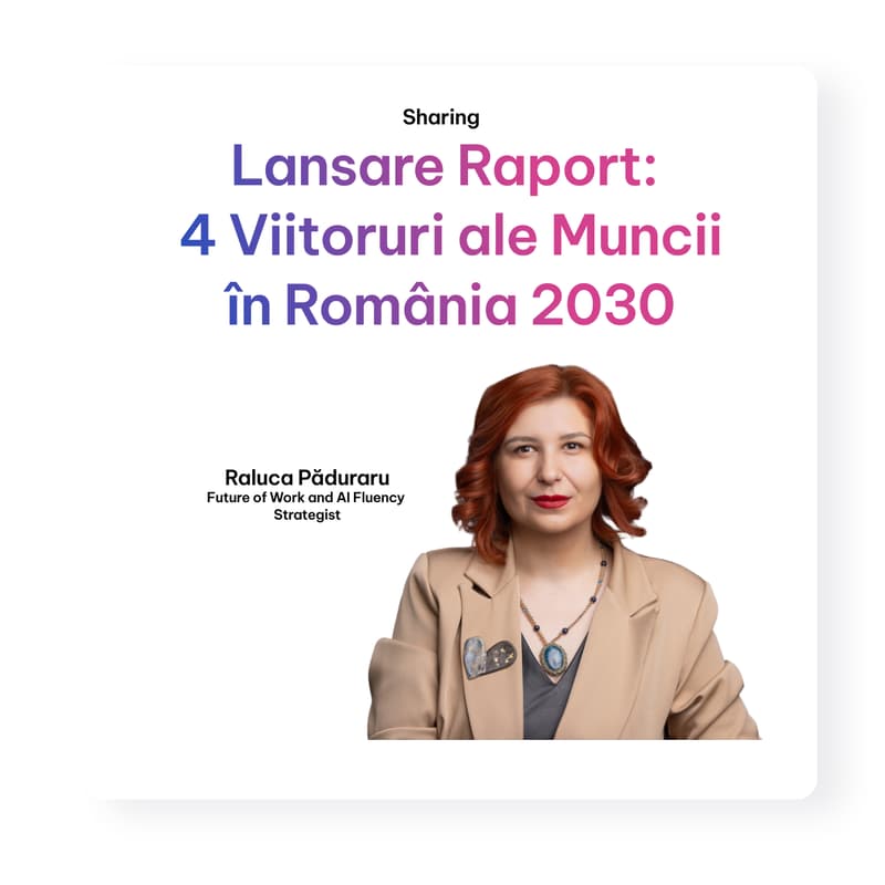 Cover Image for Lansare Raport: 4 Viitoruri ale Muncii în România 2030