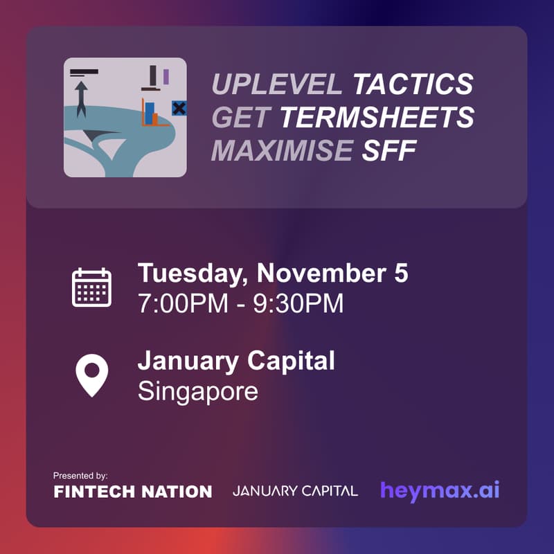 Cover Image for Uplevel Tactics, Get Termsheets, Maximise SFF!
