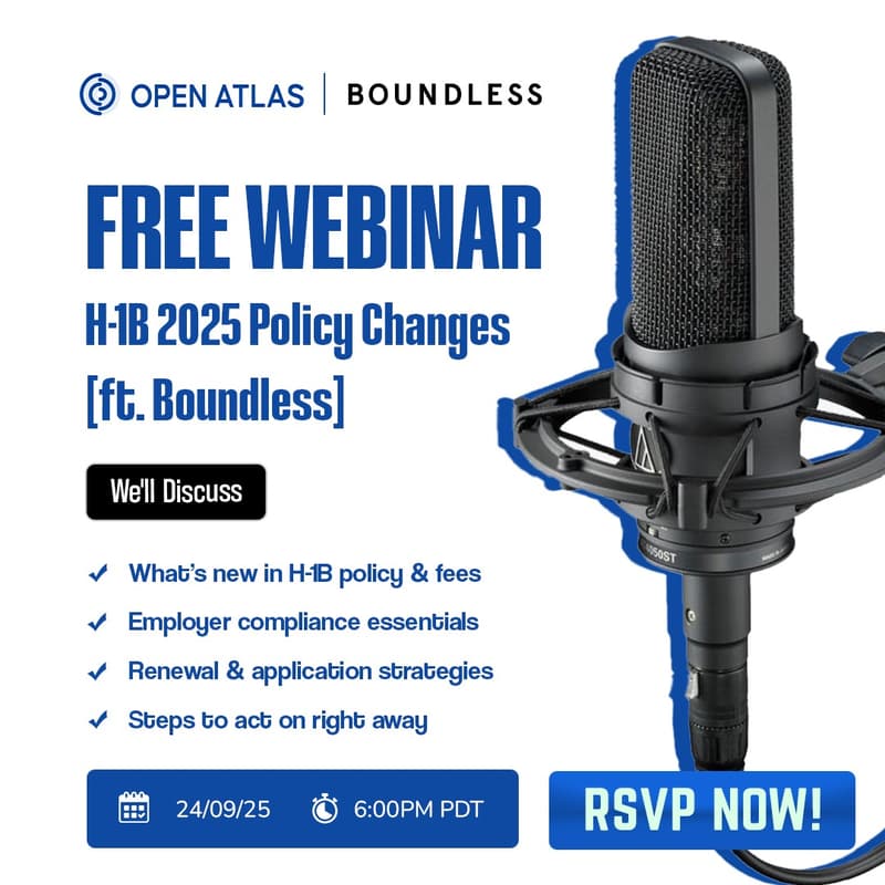 Cover Image for H-1B 2025 Policy Changes [ft. Boundless]