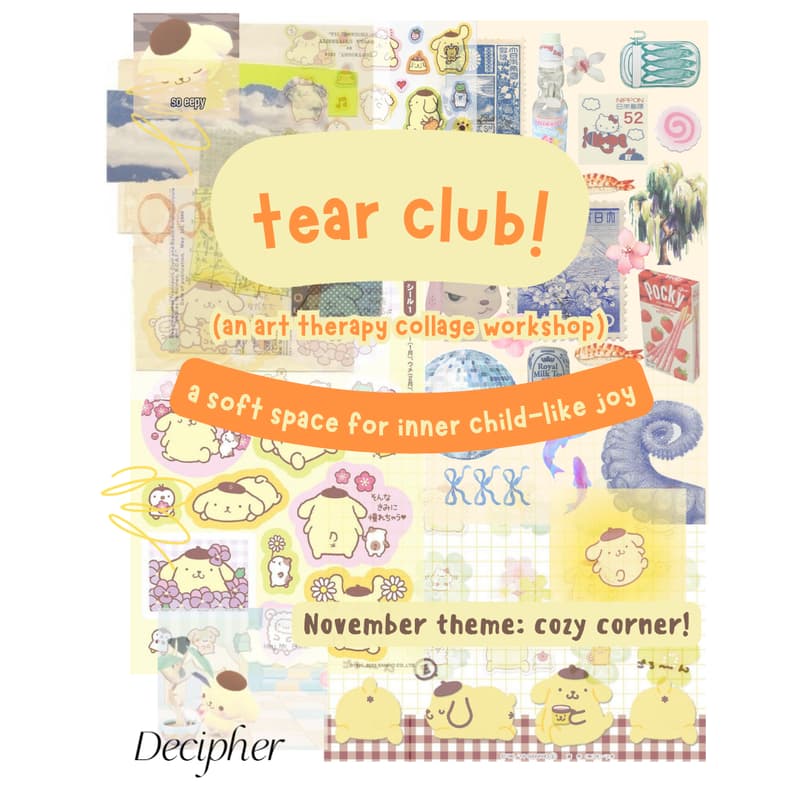 Cover Image for tear club! cozy corner