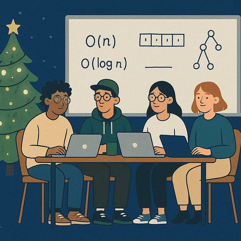 Cover Image for Jingle Bells & Big O Tales - A Christmas Meetup with Team Shiksha