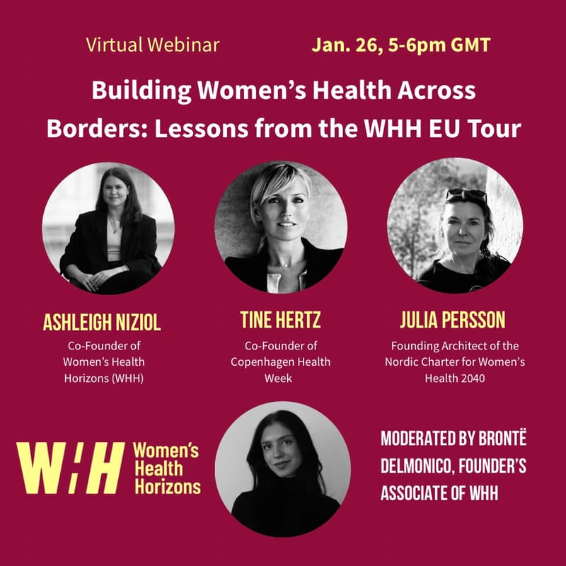 Cover Image for Building Women's Health Across Borders: Lessons from the WHH EU Tour