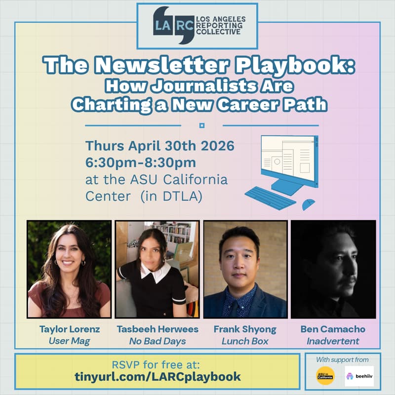 Cover Image for The Newsletter Playbook - How Journalists Are Charting a New Career Path