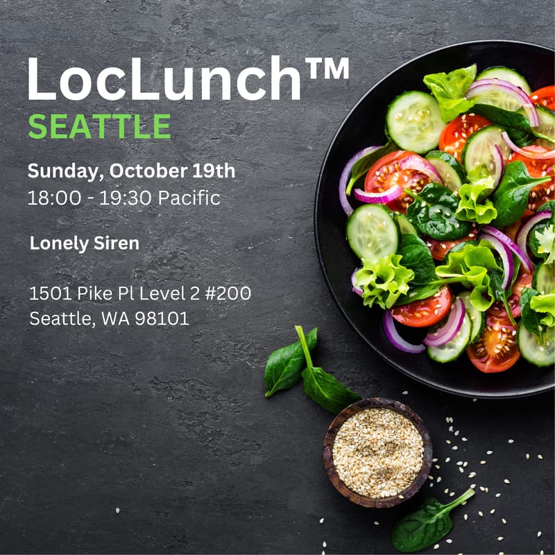 Cover Image for LocLunch™ Seattle – October 19th, 2025