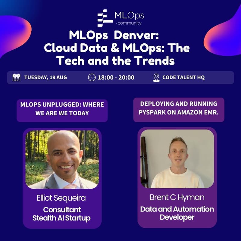 Cover Image for MLOps Community Denver: Cloud Data & MLOps