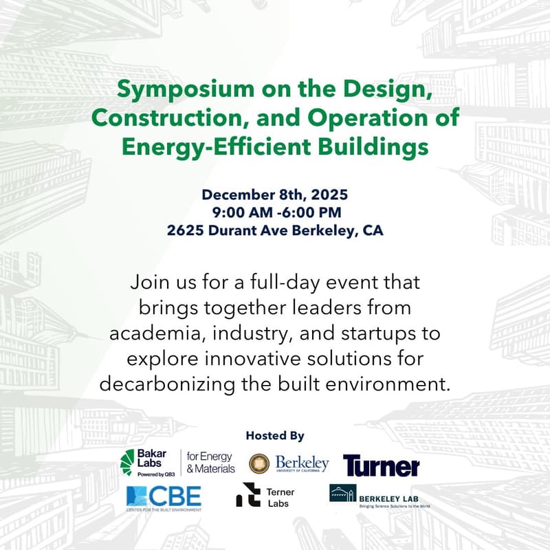 Cover Image for Symposium: Design, Construction, and Operation of Energy-Efficient Buildings