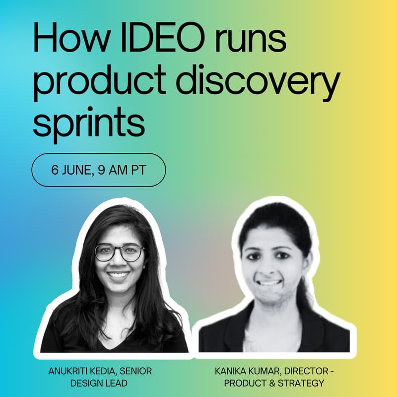 Cover Image for How IDEO Runs Product Discovery Sprints