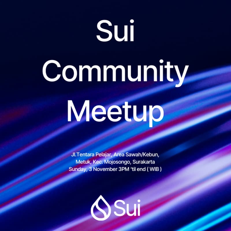 Cover Image for Sui Community Meetup Indonesia