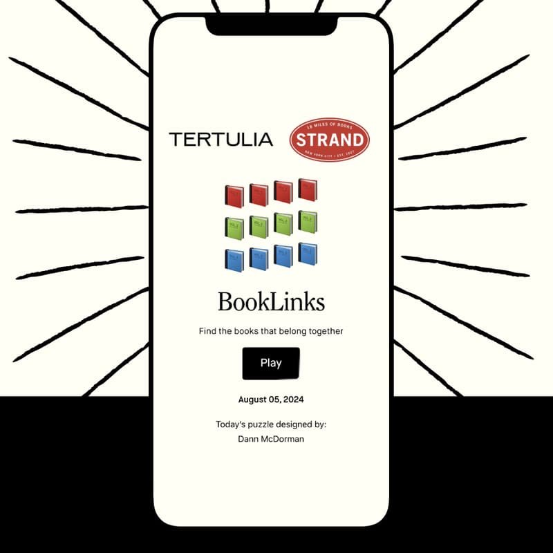 Cover Image for Join The Strand x Tertulia for the Launch of BookLinks