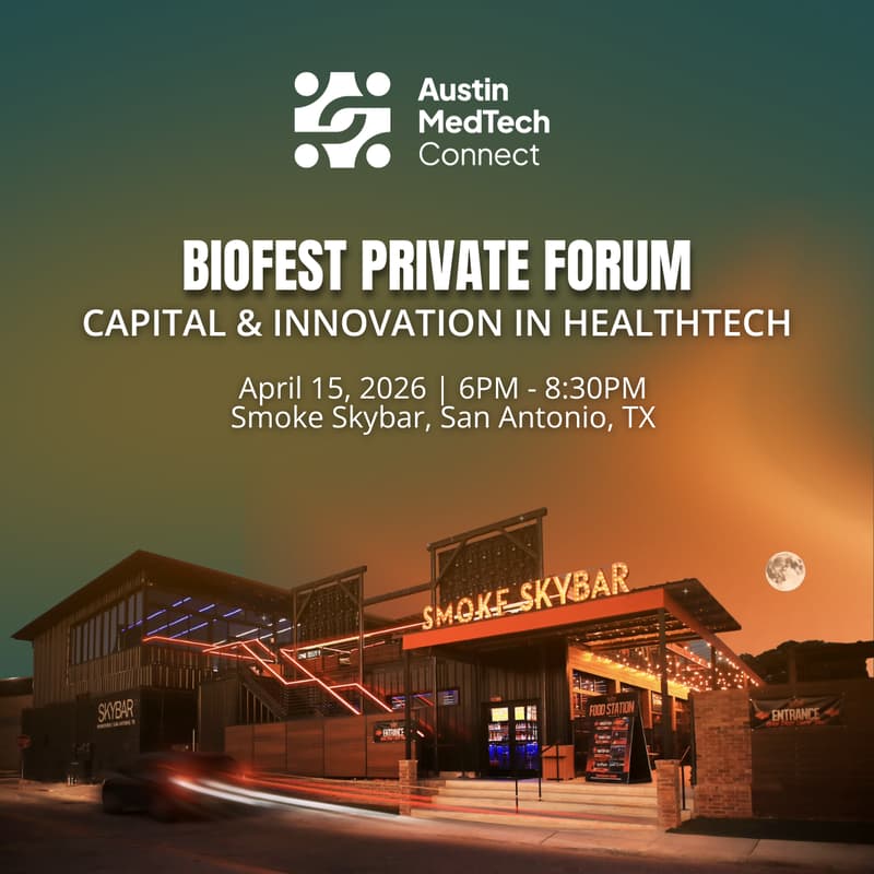 Cover Image for AMC Biofest Private Forum - Capital & Innovation in HealthTech