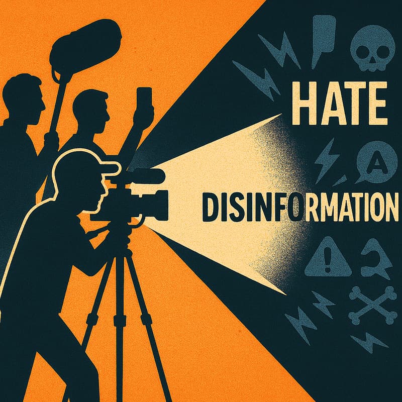 Cover Image for How Can We Utilise the Media to Counter Disinformation and Hate? @ THE CAMPAIGN FRINGE