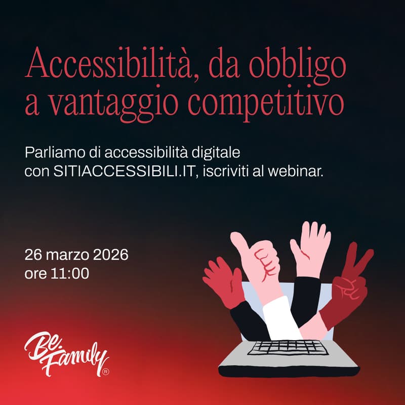 Cover Image for Accessibilità, da obbligo a vantaggio competitivo