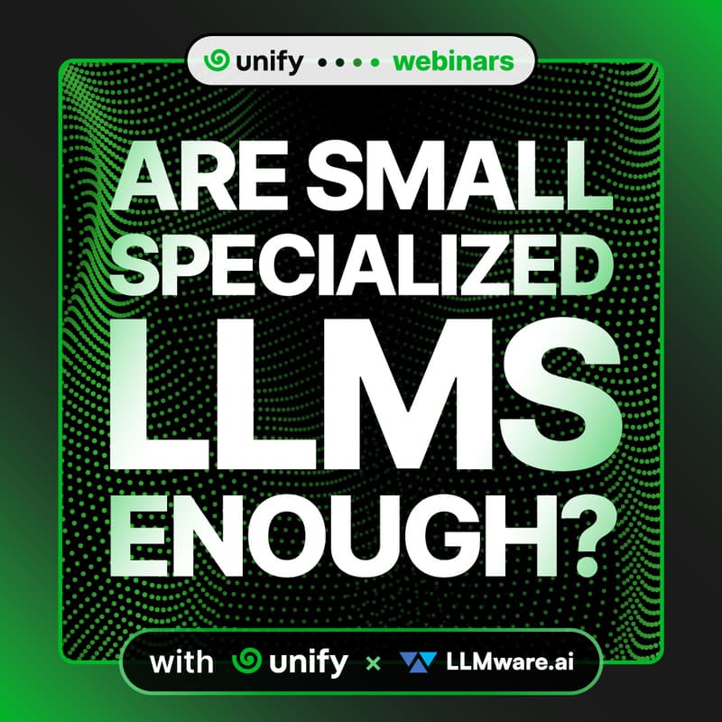 Cover Image for LLMWare x Unify