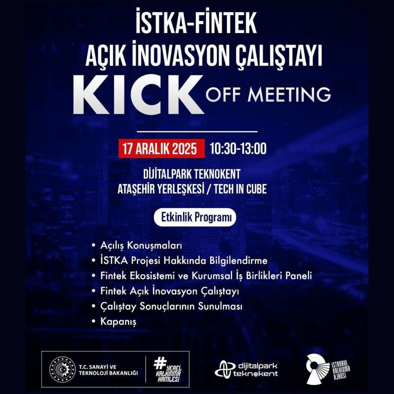 Cover Image for İSTKA - FİNTEK Kick -Off & Çalıştay