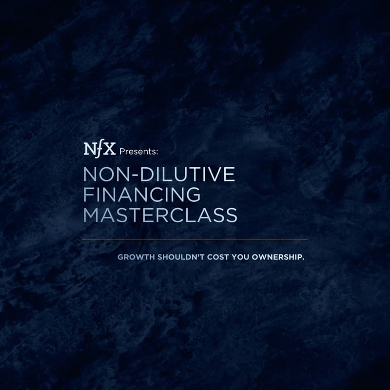 Cover Image for Non-Dilutive Financing Masterclass