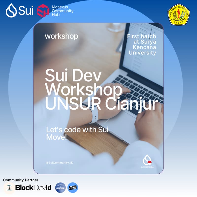 Cover Image for Sui Dev Workshop UNSUR - Cianjur Day 1