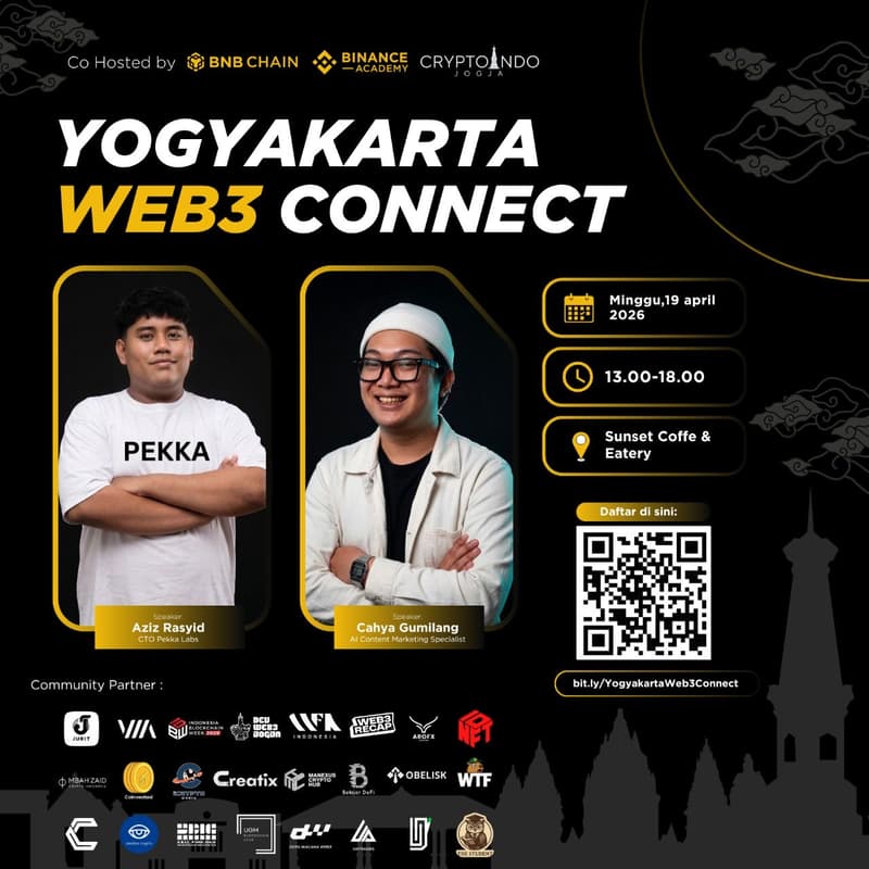 Cover Image for Yogyakarta Web3 Connect : BNB Chain Community MeetUp