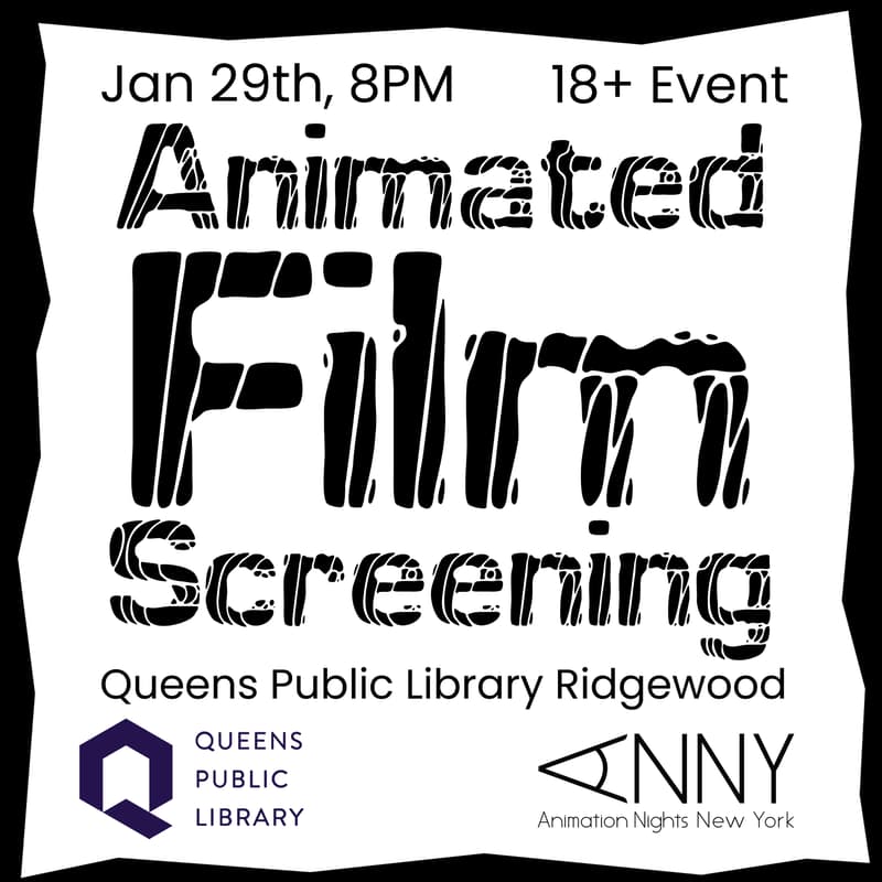 Cover Image for ANNY Screenings at the Queens Public Library in Ridgewood!