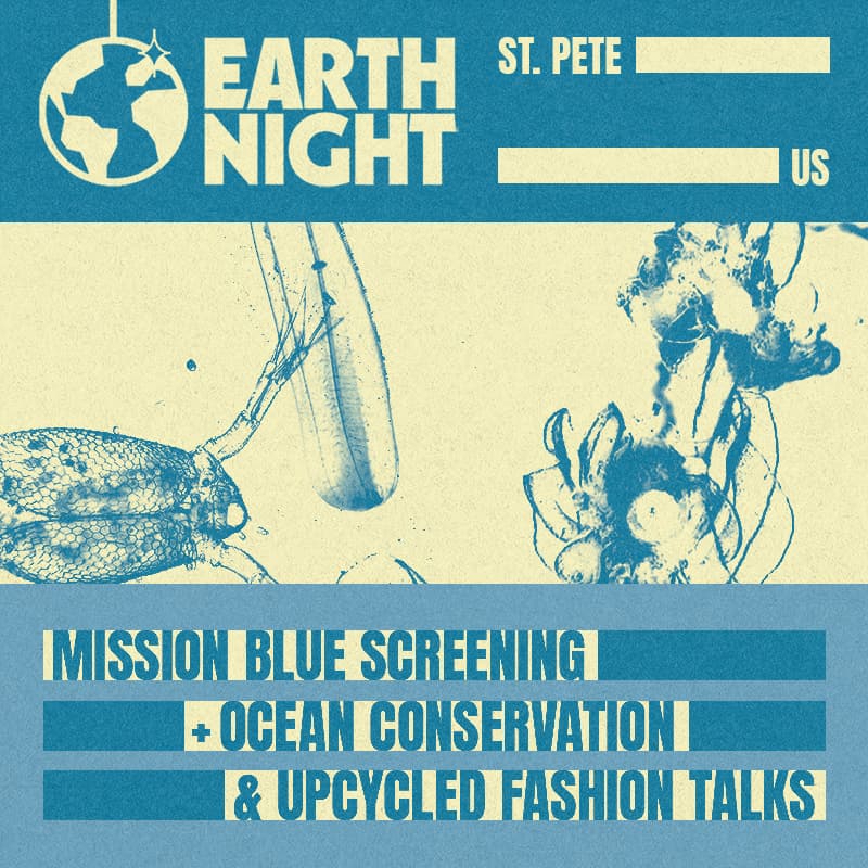 Cover Image for Earth Night Saint Petersburg 2026 — Mission Blue Film Screening + Ocean Conservation & Upcycled Fashion Talk