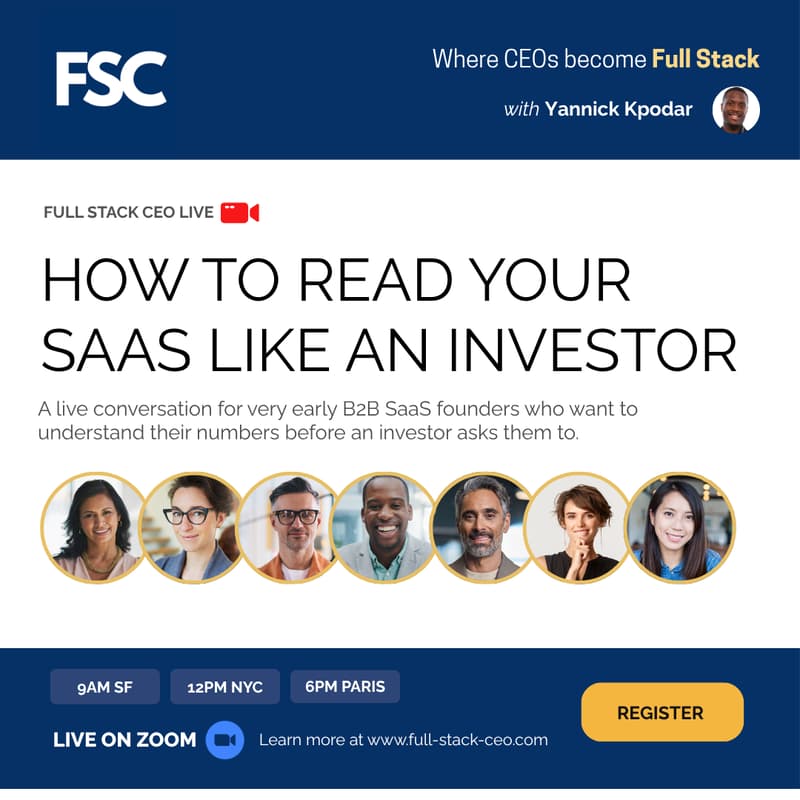 Cover Image for How to Read Your SaaS Like an Investor (Even at $0–$1M ARR)